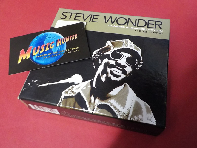 STEVIE WONDER - CLASSIC ALBUM SELECTION 5CD BOKSI
