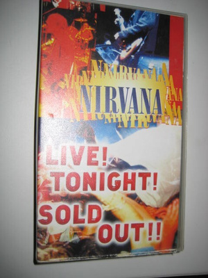 Nirvana, Live, Tonight, Sold Out - Vhs