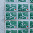 1944 Punainen Risti ( PR ) 50p+25p arkki ** - pikkukuva 2