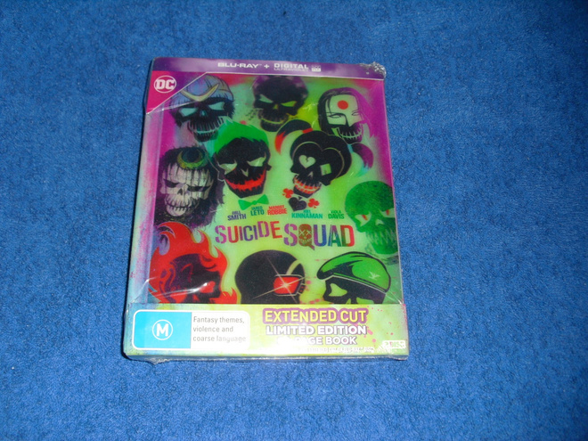 SUICIDE SQUAD (BD, ON FI-text) Limited Edition, UUSI