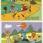Suunnistus - aiheiset piirroskortit (5 eril.) - pikkukuva 2