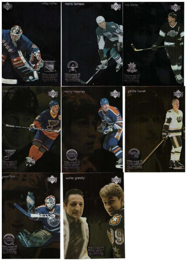 8 x UP.D. McDONALD´S W. GRETZKY TEAMMATES 1998