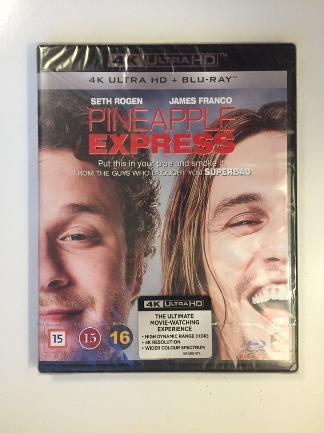 Pineapple Express - Unrated Edition (4K Ultra HD) 2008 (UUSI
