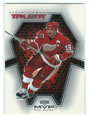 01-02 Upper Deck MVP MVP Talent #MT6 Steve Yzerman