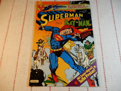 SUPERMAN  7-1983  DER STÄHLERNE IM MAGISCHEN KREUZFEUER