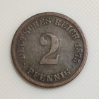 Saksa 2 Pfennig 1875E - pikkukuva 1