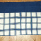 Sinivalkoinen verhokappa 37x185cm - pikkukuva 4