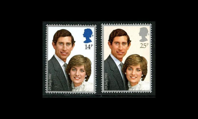 Iso-Britannia 884-5 ** Prissi Charles ja Lady Diana (1981)