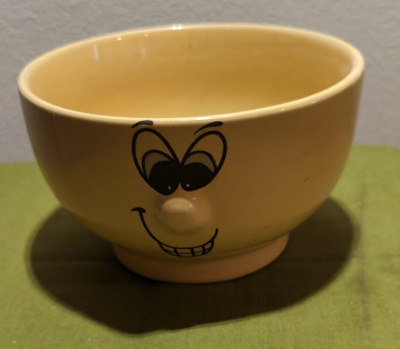 Livingware Collection Smiley 3D Face -kulho