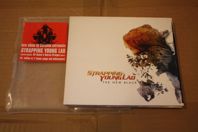 Strapping Young Lad: The New black digipak CD
