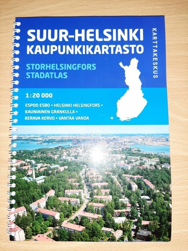 Suur-Helsinki kaupunkikartasto UUSI