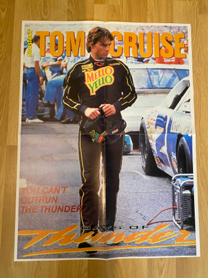 Tom Cruise Days of Thunder juliste