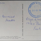 YK-joukkojen leima kuvakortilla Israelista 1986 - pikkukuva 1