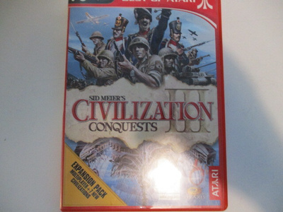 PC CD-ROM CIVILIZATION III CONQUESTS