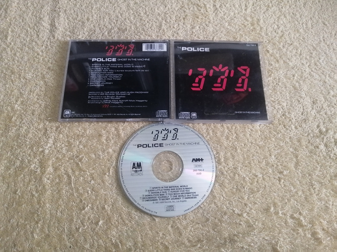 THE POLICE - Ghost In The Machine CD