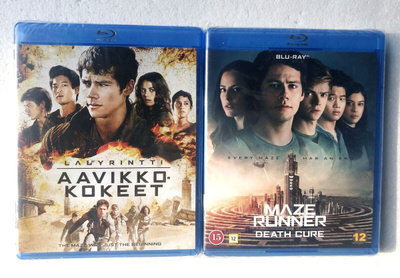 Labyrintti: Aavikkokokeet ja Tappava lääke Blu-ray