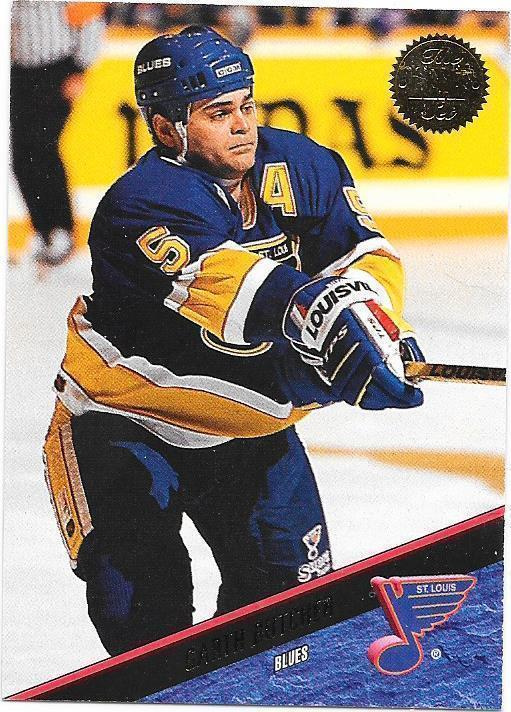 1993-94 LEAF #239 Garth Butcher St Louis Blues