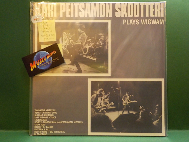 KARI PEITSAMON SKOOTTERI - PLAYS WIGWAM UUSI LP