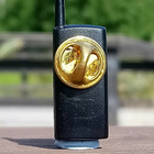 Ericsson 90 - Luvulta Puhelin pinssi. Avattava kansi. Halkai - pikkukuva 5