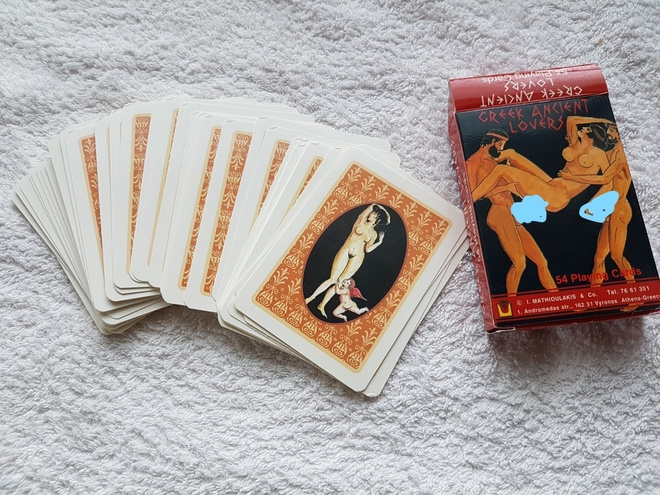 Greek Ancient Lovers Playing Cards pelikortit