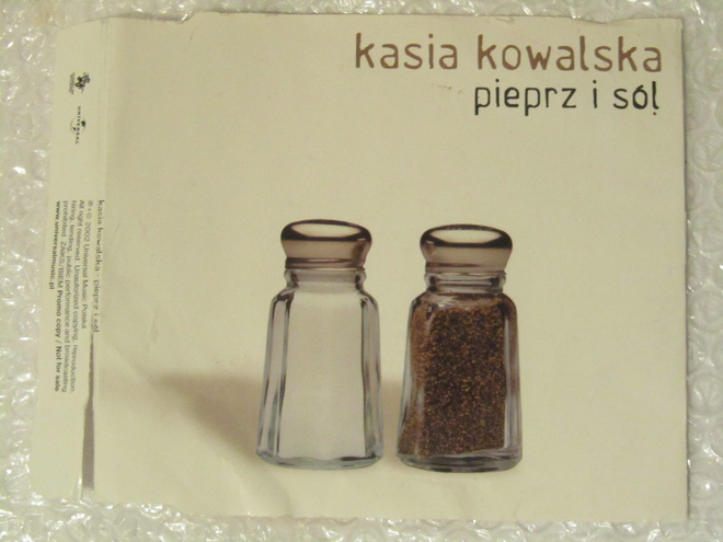 Kasia Kowalska • Pieprz I Sól PROMO CD Maxi-Single