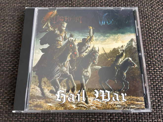 Antichrist / Vassago ”Hail War” CD 2014 Burznazg prod