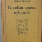Pekka Ervast: Teosofian sanoma nykyajalle, Tietäjä 1919. - pikkukuva 1