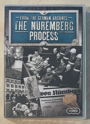 Nürnbergin oikeudenkäynnit (3DVD) sotadokumentti (UUSI)