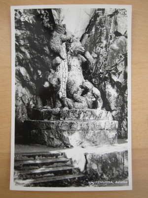 VANHA Postikortti Hämeenlinna 1950-l Alkup. Mallikappale