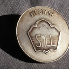 Hopeavärinen merkki-Mestari-SNLL, koko-35mm. - pikkukuva 2