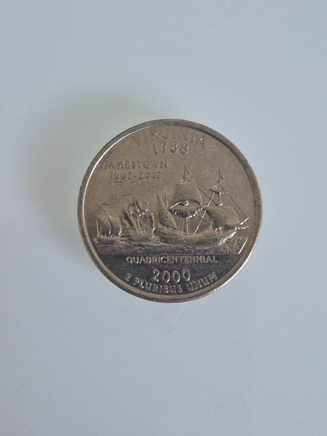 USA	2000  25	cent - Virginia     (14529)