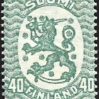 1926 M-17 40 p kapeat numerot HR ** LaPe 115 B I W 1 väri b - pikkukuva 2