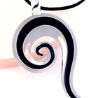 1355 .. Murano Kaunis Lampwork Taidelasi .. Kaulakoru - pikkukuva 1
