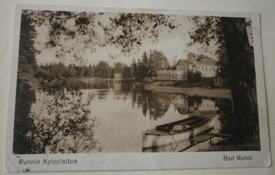 Iisalmi, Runnin Kylpylaitos, vanha mv pk, p. 1928