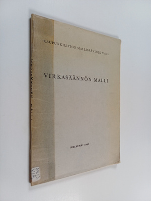 Virkasäännön malli
