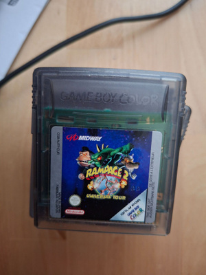 Game boy Color Rampage 2