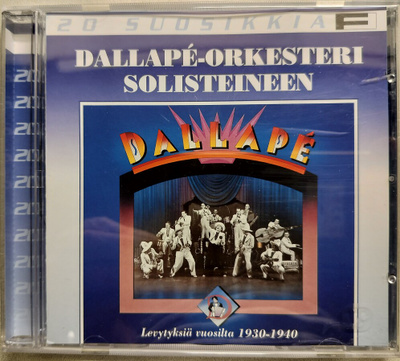 DALLAPE -ORK. SOLISTEINEEN-20 Suosikkia-CD, v.2000, WARNER