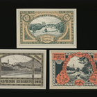 Itävalta Notgeld 10, 20, 50 Heller, Bergheim 1920 - pikkukuva 1