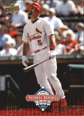2008 Upper Deck National Baseball Card #UD11 Albert Pujols