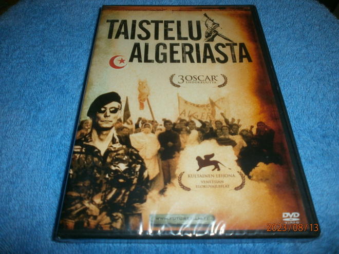 TAISTELU ALGERIASTA  uusi  DVD