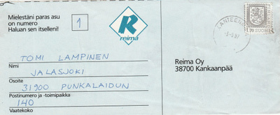 Postileima KANTEENMAA