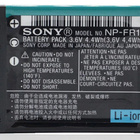 Sony NP-FR1 akku - pikkukuva 2