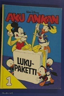Aku Ankka lukupaketti.v. 1981 1. painos.