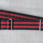 Nato 20mm punamustat raidat - pikkukuva 2