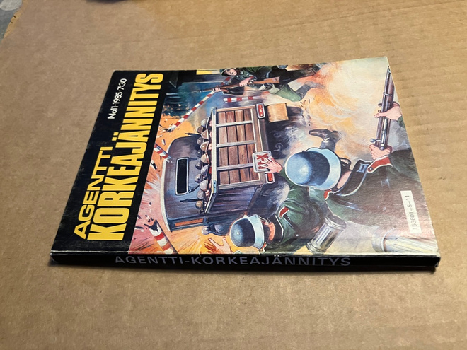 AGENTTI KORKEAJÄNNITYS 11/1985 HYVÄ