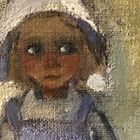 Helmi Koiviolan Pikku-Anna -öljyvärityö - pikkukuva 1