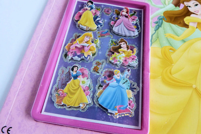 Disney PRINSESSAT Haaveita ja unelmia, tehtäviä & 3D-tarroja