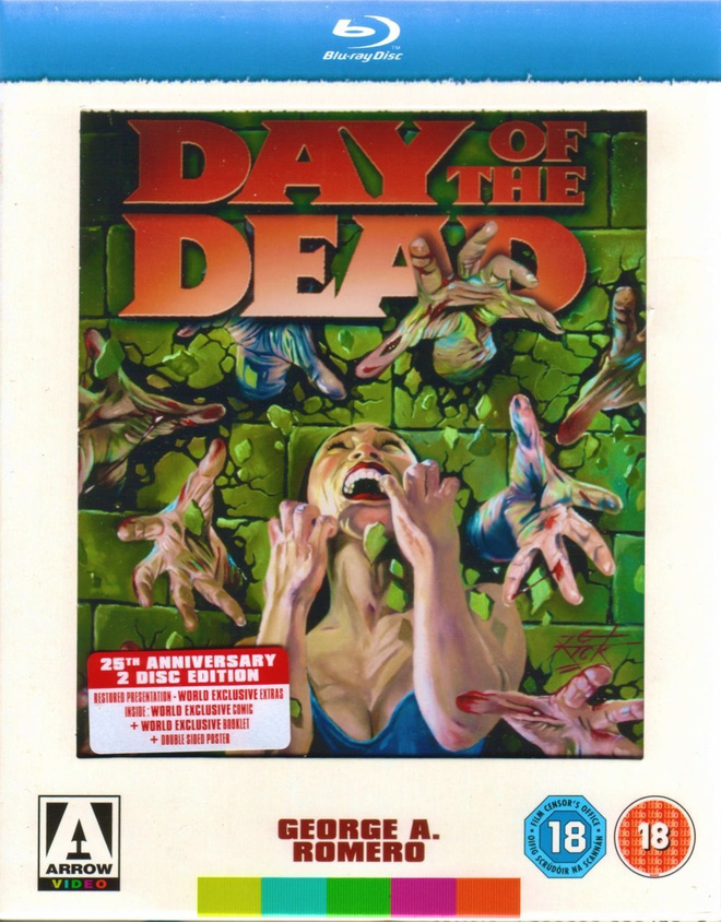 DAY OF THE DEAD (1985) 2-Disc LE 1st Print Arrow RARE *UUSI*