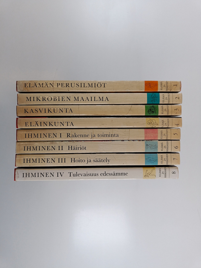 Elämä ja ihminen : biologisten tieteiden tietoteos 1-8