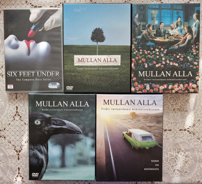 MULLAN ALLA - kaudet 1-5 dvd Boxit (Koko sarja)